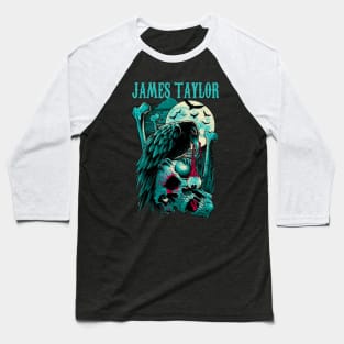 JAMES TAYLOR BAND MERCHANDISE Baseball T-Shirt